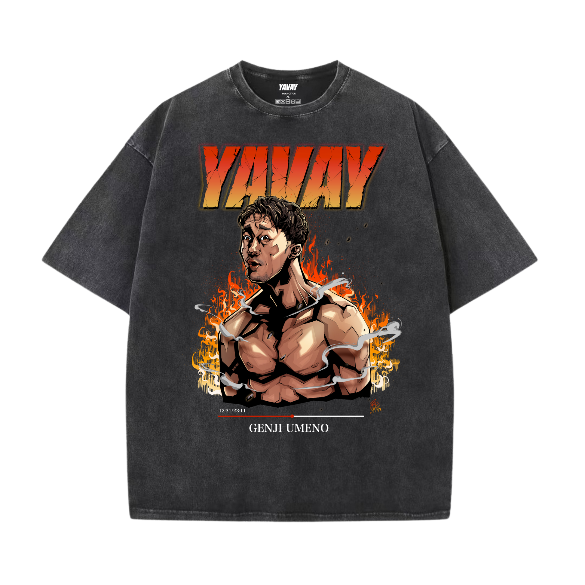 【新品未使用】梅野源治 YAVAYだろ Tシャツ Lサイズ　※送料無料※ 梅野 源治】YAVAYだろ Tシャツ | OS CREATE OFFICIAL SHOP