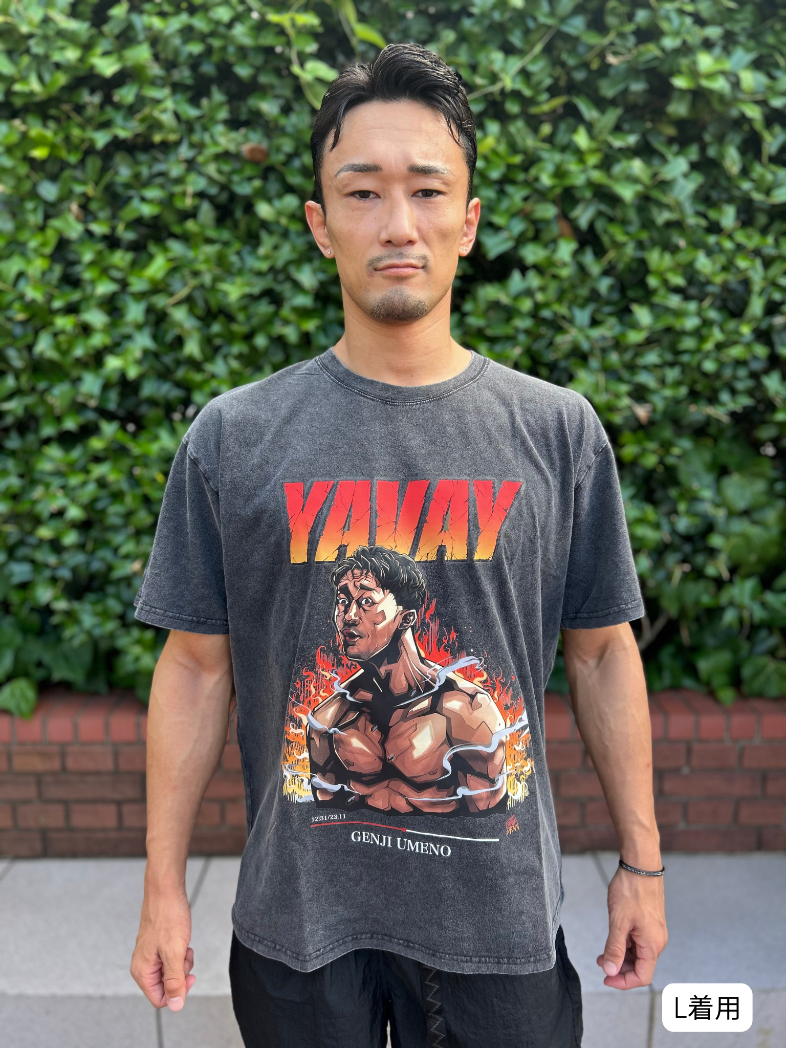 【新品未使用】梅野源治 YAVAYだろ Tシャツ Lサイズ　※送料無料※ NEW YAVAY T-SHIRTS – 梅野源治公式オンラインショップ