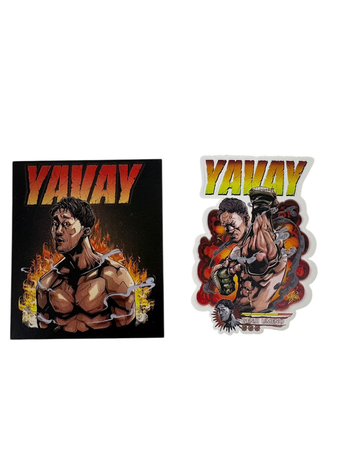 YAVAYステッカー2点セット