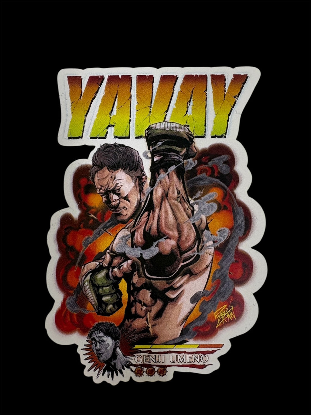 YAVAYステッカー2点セット